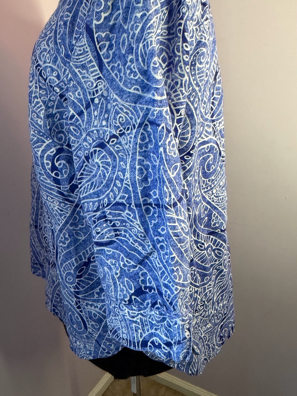 Chico's Linen Button-Down Shirt,EUC,Size XL - Picture 5 of 11